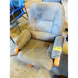 GREY ARM CHAIR