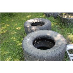 34 X 12.50R17 LT TIRES (DODGE) (4) (ALL 4 FOR ONE MONEY)