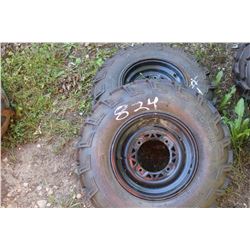 2 POLARIS TIRES AT26X8R12 (BOTH TIRES FOR ONE MONEY)