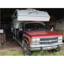 1990 GMC 1 TON 4X4 EXTENDED CAB TRUCK