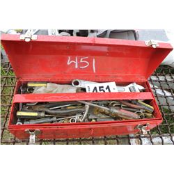 RED TOOLBOX & TOOLS