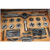 Image 1 : TAP & DIE SET IN WOOD BOX