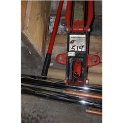 HYDRAULIC TROLLEY JACK & HANDLE