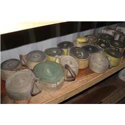 APPROX. 16 CANVAS STRAPS/TOW ROPES (ALL FOR ONE MONEY)