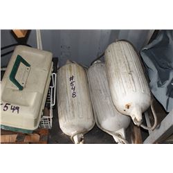 3 BOAT BUOYS