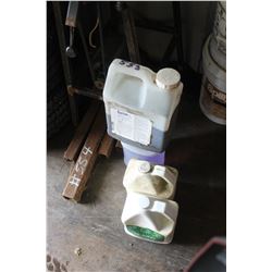 4 JUGS OF CURTAIL, D-MO, ETC