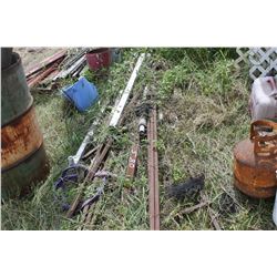 SQUARE TUBING, SCRAP, ETC