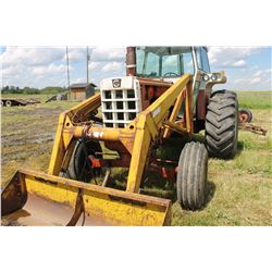 COCKSHUTT 1850 DIESEL TRACTOR C/W EZEE ON LOADER