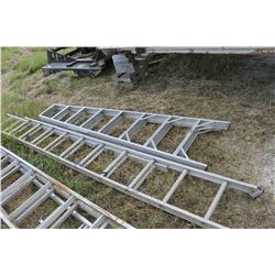 ALUMINUM EXTENSION LADDER & STEP LADDER