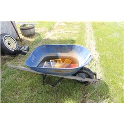 BLUE WHEEL BARROW