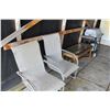 Image 1 : 2 LAWN CHAIRS, COFFEE TABLE & BBQ