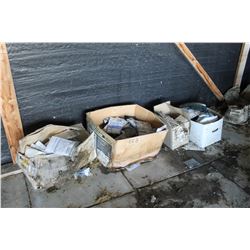 4 BOXES OF MANUALS, ETC