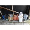 Image 1 : GERRY CANS, PROPANE TANK, PAILS, ETC