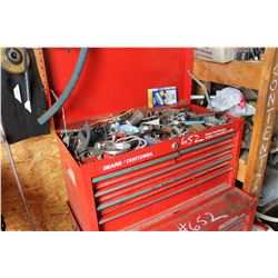 CRAFTSMAN 2 PIECE TOOLBOX & ASSORTED TOOLS