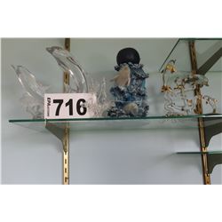 COLLECTION OF APPROX. 8 DOLPHIN ORNAMENTS