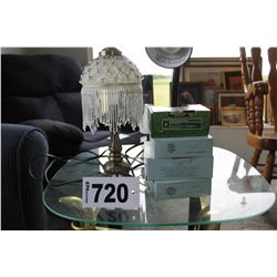 LAMPS, CANDLES, & CANDLE SNUFFER