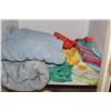 Image 1 : TOWELS, LIGHT BULBS, SWIFTER REFILLS (IN CLOSET)
