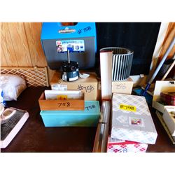 PLAYMATE COOLER, MOTOR, SEWING SUPPLIES, ETC