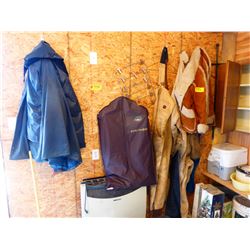 CLOTHING, JACKETS, RAIN PANTS, ETC