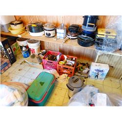 THOMPSON WATER SEALANT, PAINT, PAINT BRUSHES, ETC