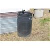 Image 1 : BLACK PLASTIC BARREL