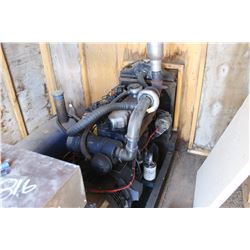 SIMPOWER DIESEL POWER PLANT/GENERATOR IN SHED (IN SHED NORTH OF THE MOBILE HOME)