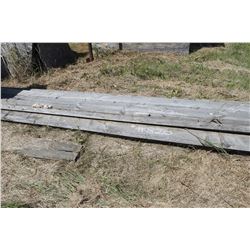 PILE OF MISC OLDER LUMBER