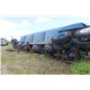 Image 1 : BLUE TANDEM TANKER TRAILER C/W FRAC SAND (4 HOPPER)
