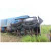 Image 2 : BLUE TANDEM TANKER TRAILER C/W FRAC SAND (4 HOPPER)