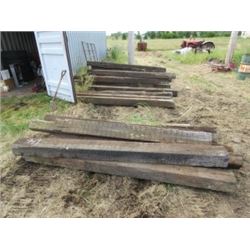 APPROX. 32 RAILROAD TIES