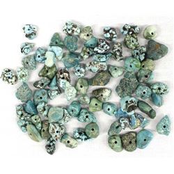 Collection of Turquoise Nugget Beads