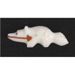 Native American Zuni Carved Stone Fox Fetish