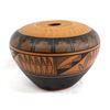 Image 1 : Ute Mountain Carved Pottery Seed Jar by I. Wing