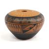 Image 4 : Ute Mountain Carved Pottery Seed Jar by I. Wing