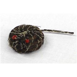 Navajo Miniature Horse Hair Mouse Basket