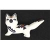 Image 1 : Acoma Hand Painted Ceramic Pottery Fox