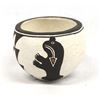 Image 1 : Acoma Miniature Pottery Bowl by Dolores Lewis