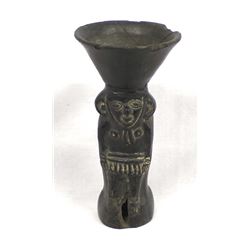 Pre Columbian Pottery Effigy Vase