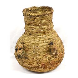 Antique Chiricahua Apache Tus Basket