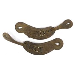 Vintage Cowboy Spur Leathers