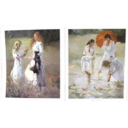 Pair of Limited Edition Signed & Numbered Prints