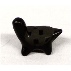 Miniature Santa Clara Pottery Turtle