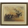 Image 1 : Framed Print ''Going to the Sing'' by J. Lunge'