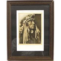 E.S. Curtis Photographic Print of Curley