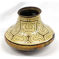 Historic South American Shipibo Pottery Jar