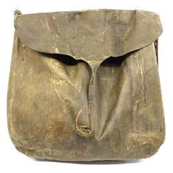 Antique Leather Mail Bag Carrier