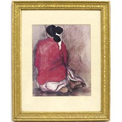 Navajo R.C. Gorman Framed Print