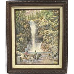 Native American Navajo Print by Jimmy Abeita