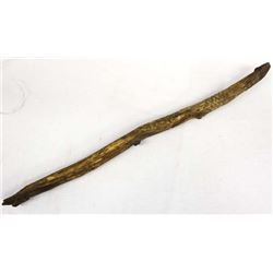 Vintage African Carved Wood Snake