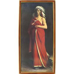 Eanger Irving Couse Framed Print ''Taos Chief''